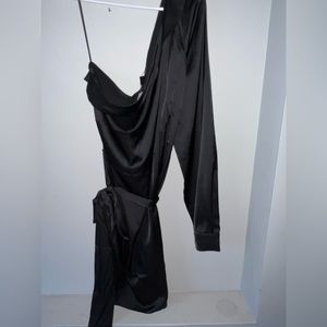 Express Women’s Satin One Shoulder Dress